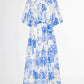 The Linen Blend Romance Dress