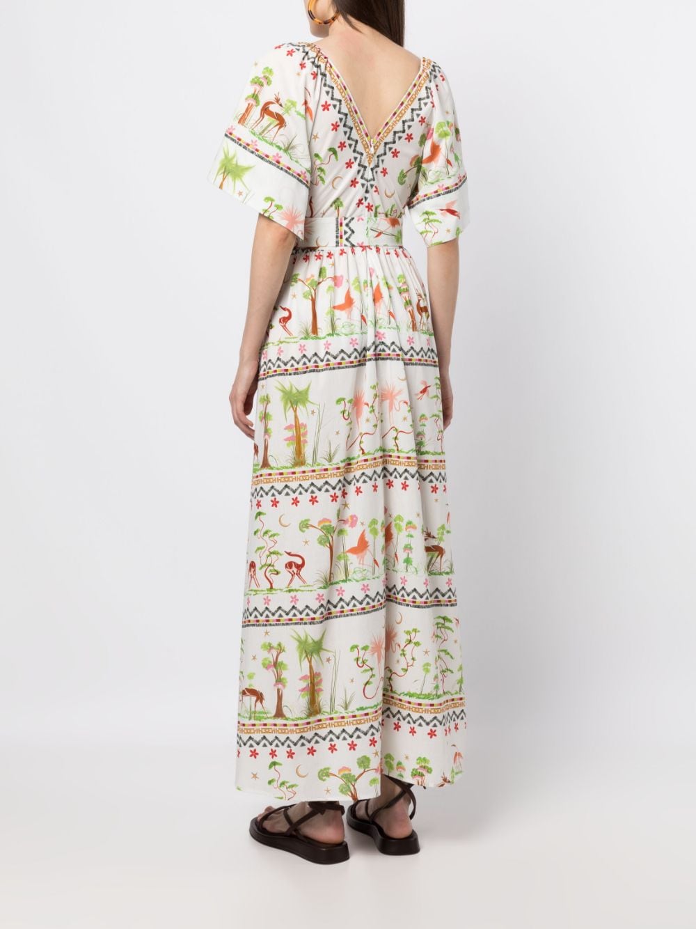 Printed Organic-Cotton Dress