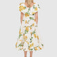 Swan Ruffle Dress