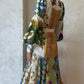 BALLOON SLEEVE SHIRTDRESS IN MULTI