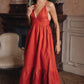 Chic New Backless Lace-up Dress