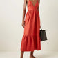 Chic New Backless Lace-up Dress