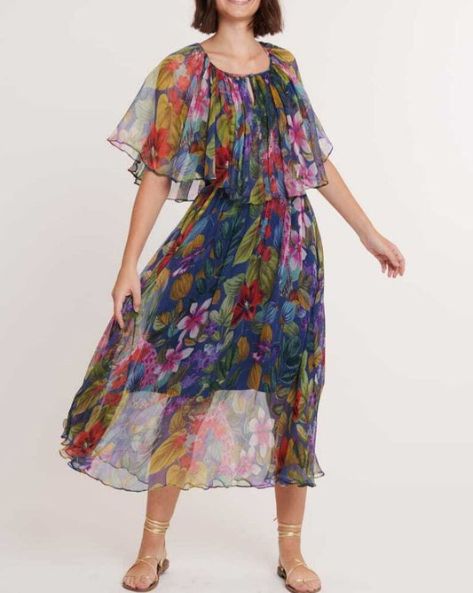 Printed Day Dress