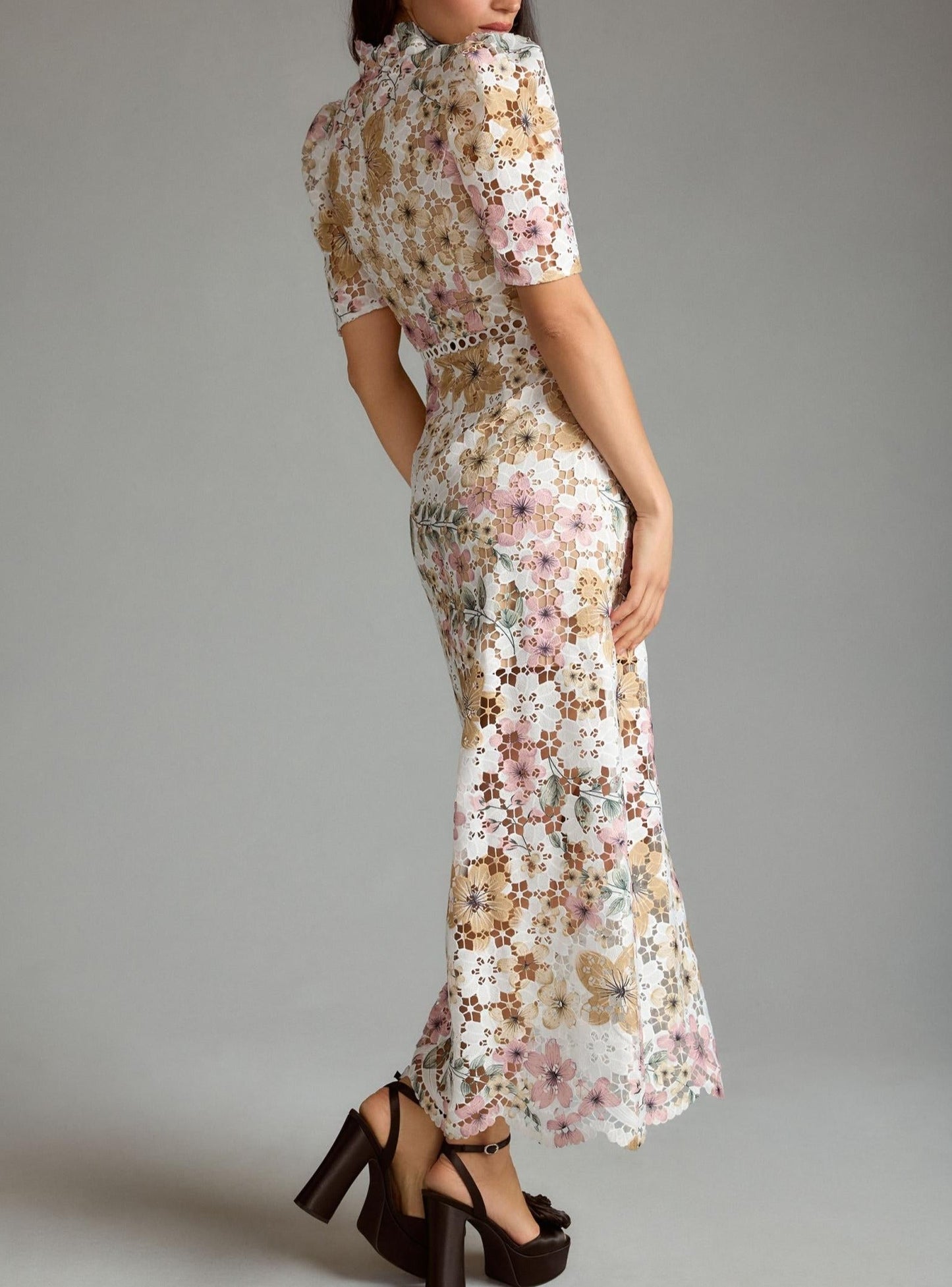 Lace Floral Dress