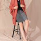 OPEN FRONT DRAPE KNIT CARDIGAN