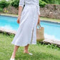 Classic & Elegant White Shirt Dress
