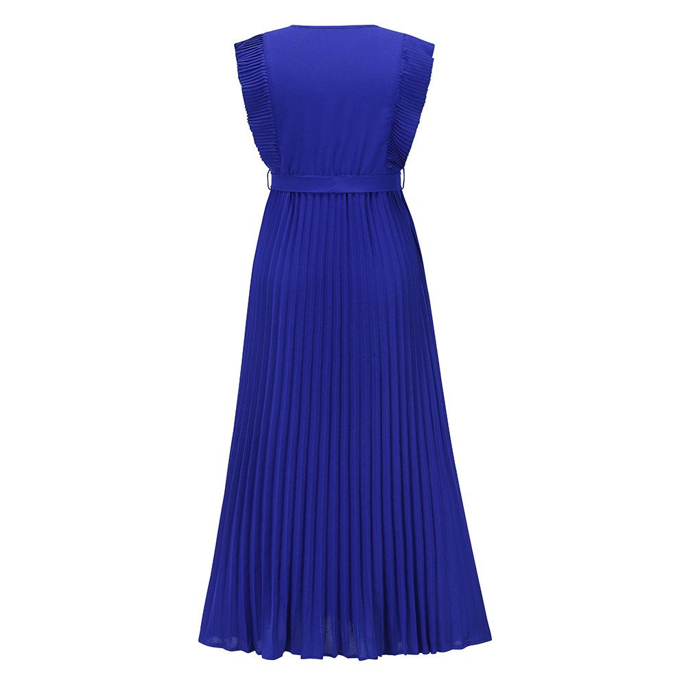 Fashion Chiffon Pleated Dress