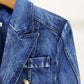 Urban Regular Fit Long Sleeve Plain Denim Coat