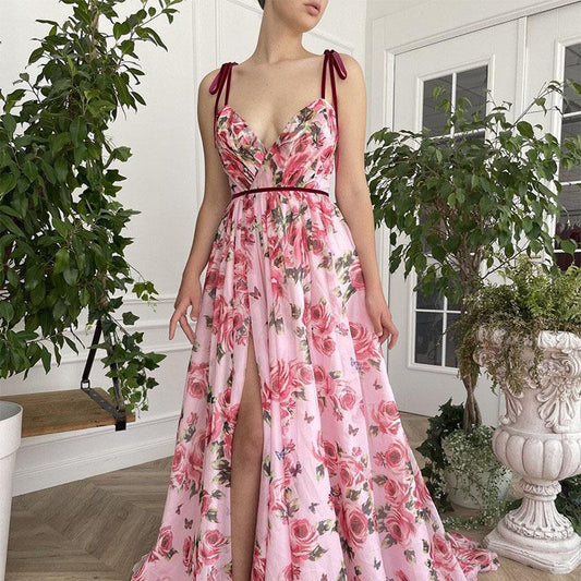 Rose terrace gown