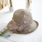 Rolled Mesh Bow Hat