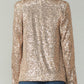 Sequined Long Sleeve Blazer