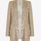 Sequined Long Sleeve Blazer