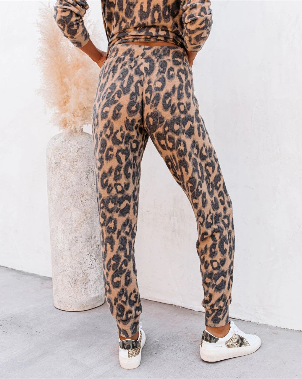 Leopard Print Casual Set