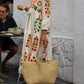 Loose Printed Bohemian Dress