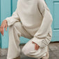 Turtleneck Knit Two Pieces Set