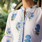 COBALT LILY PANAMA DRESS