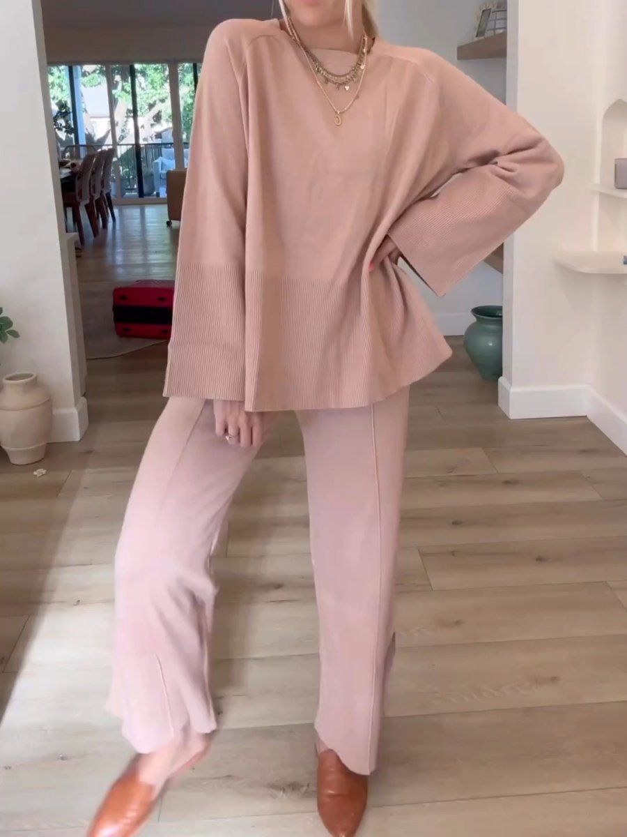 Pink Fashion Comfort Two Pieces Set