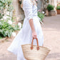 Classic & Elegant White Shirt Dress
