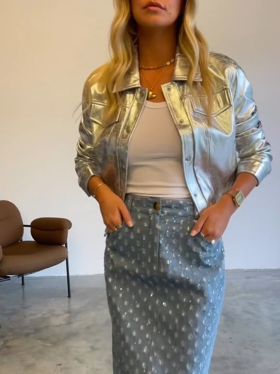 Silver Button Jacket