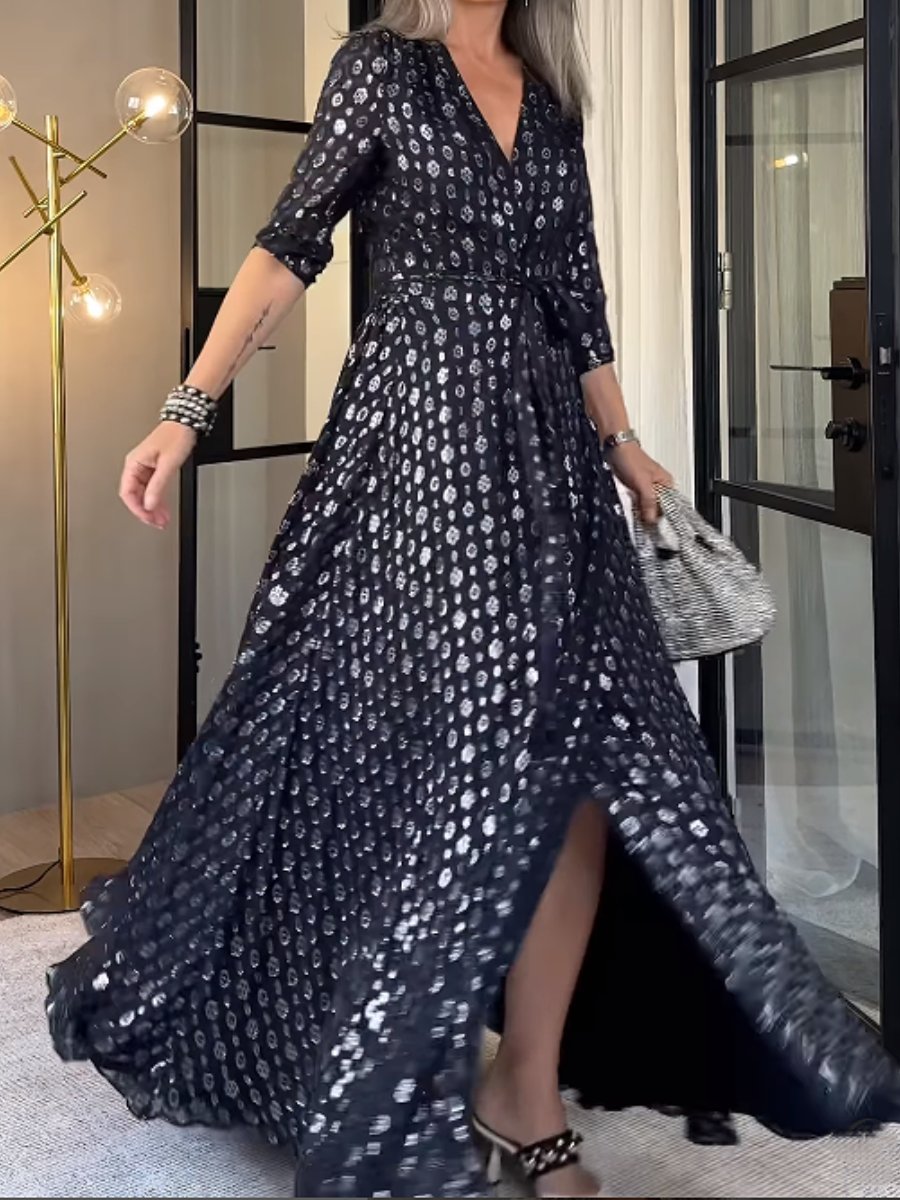 Flowing Shimmering Dress