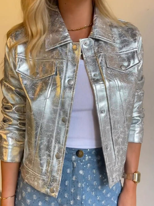 Silver Button Jacket