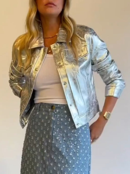 Silver Button Jacket