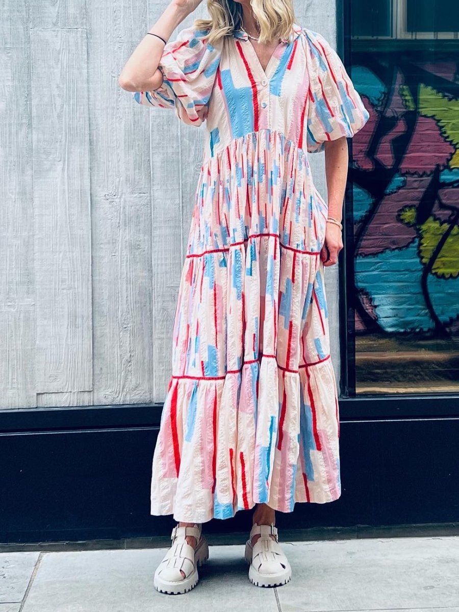 Comfortable Floral Maxi Dress