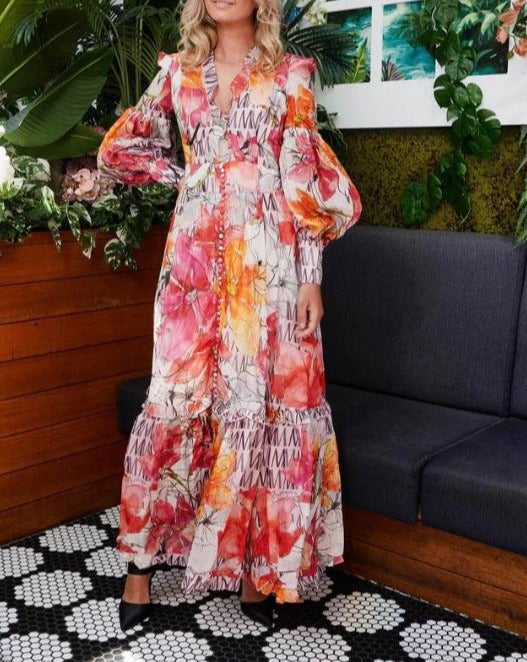 Botanical Garden Maxi Dress