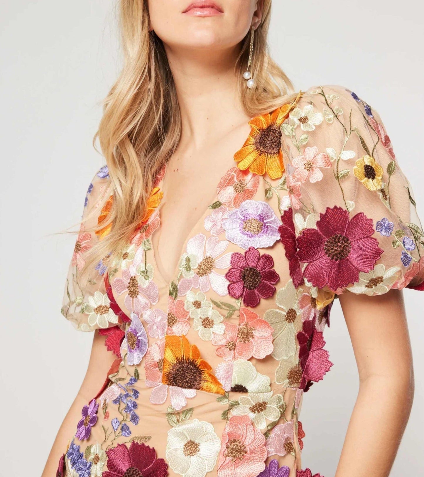 Flower Power Mini Dress