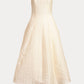 Fern Ruched Organza Dress